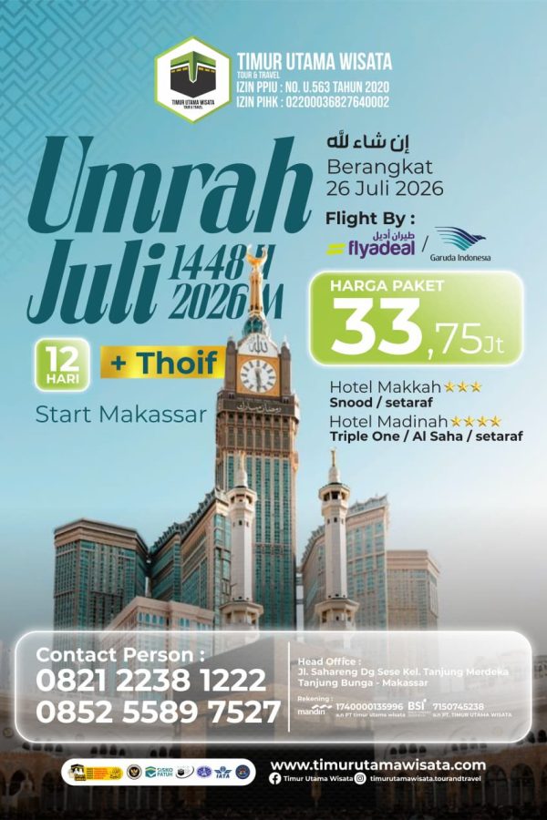 Timur Utama Wisata 2026 2